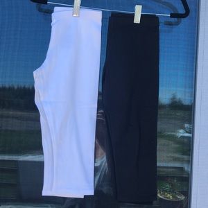 Faded Glory Girls Carpi Leggings M(7-8)